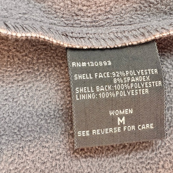 New Balance SoftShell Bonded MicroFleece Rain Zip-up Jacket - Faint Pink, Medium - Picture 8 of 9